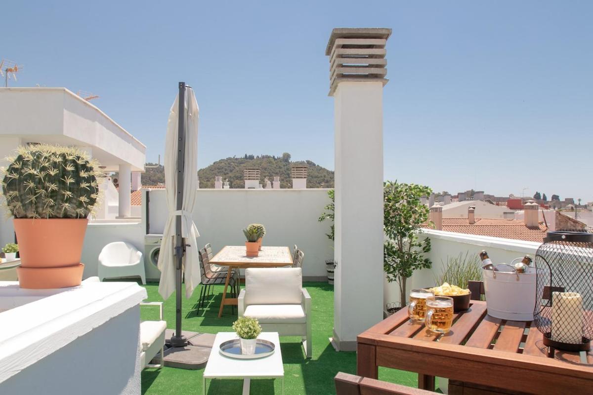 C56 - Studio With Amazing Terrace In The Centre Malaga Exterior photo